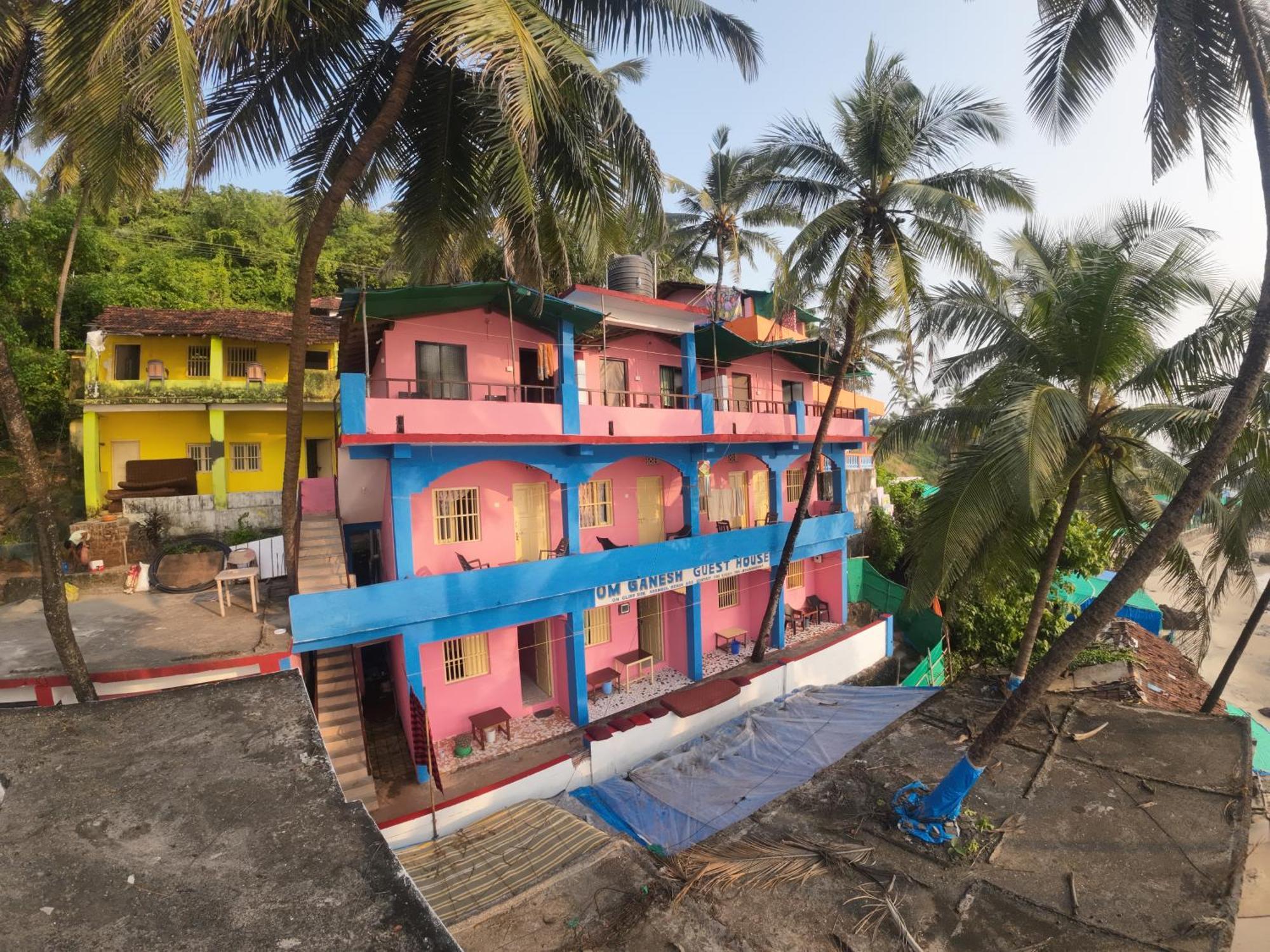 Om Ganesh Guest House Cliffside Arambol Zewnętrze zdjęcie